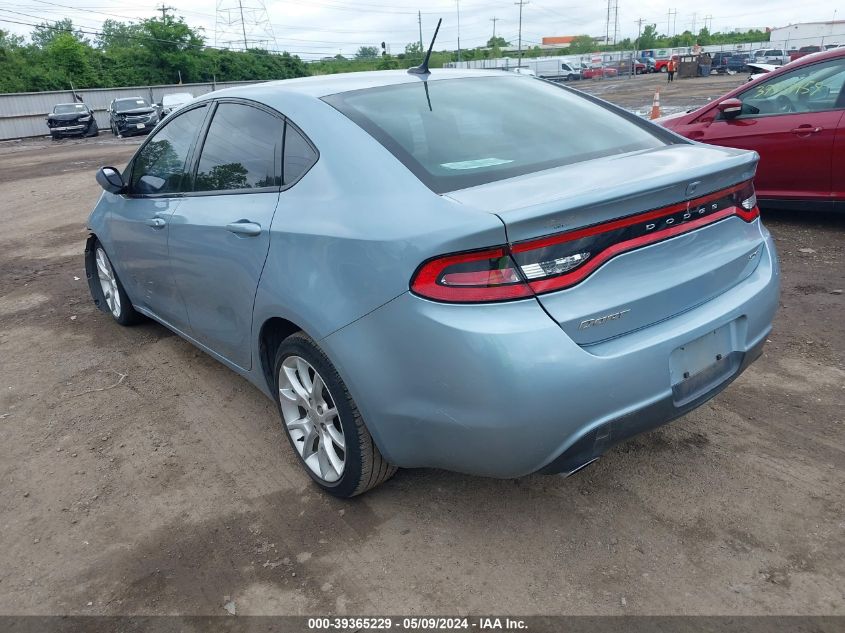 2013 Dodge Dart Sxt VIN: 1C3CDFBA2DD313970 Lot: 39365229