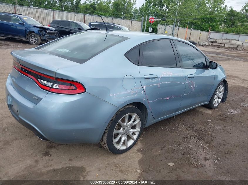 2013 Dodge Dart Sxt VIN: 1C3CDFBA2DD313970 Lot: 39365229