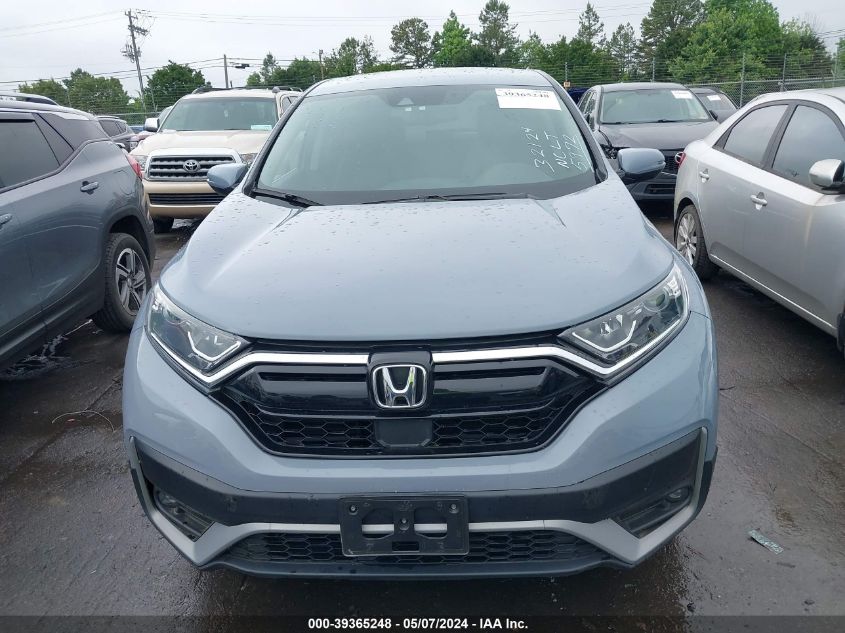 2022 Honda Cr-V Awd Ex-L VIN: 2HKRW2H89NH625972 Lot: 39365248