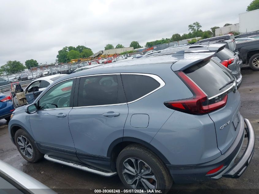 2022 Honda Cr-V Awd Ex-L VIN: 2HKRW2H89NH625972 Lot: 39365248