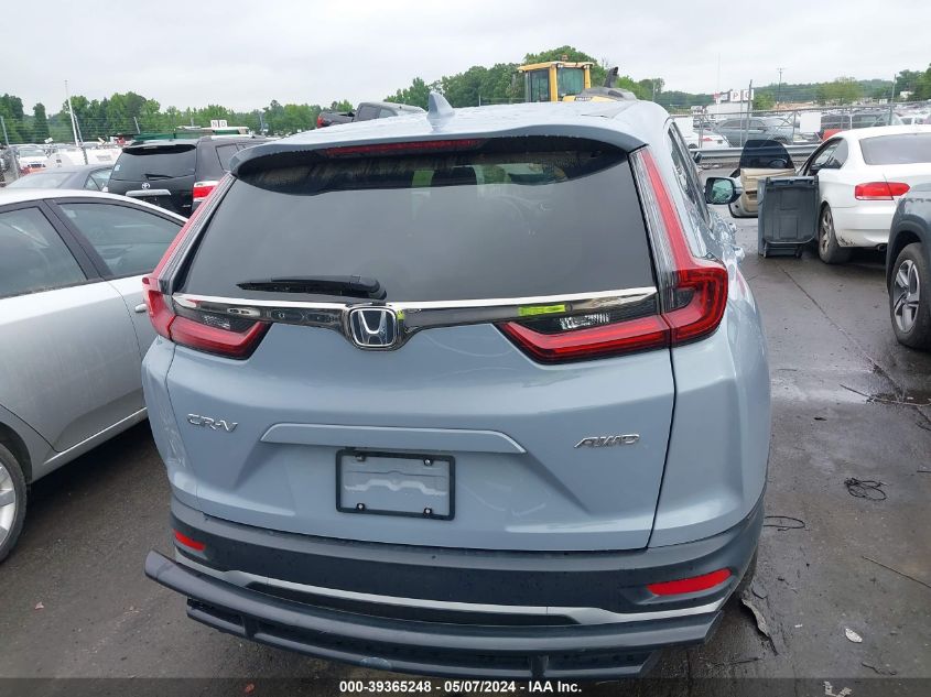 2022 Honda Cr-V Awd Ex-L VIN: 2HKRW2H89NH625972 Lot: 39365248