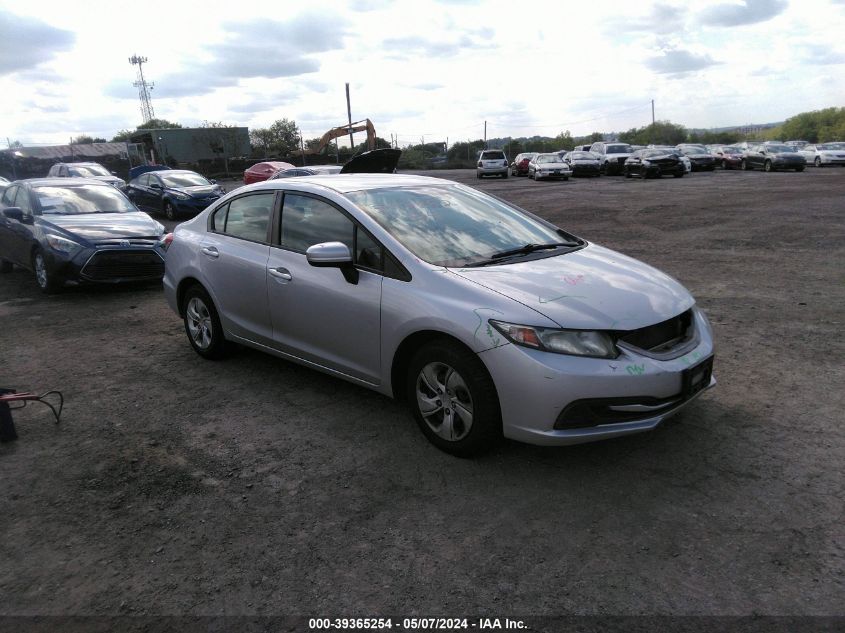 2015 Honda Civic Lx VIN: 19XFB2F53FE220851 Lot: 39365254