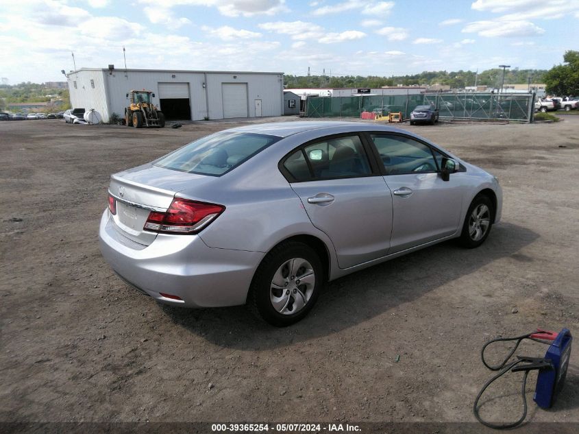 2015 Honda Civic Lx VIN: 19XFB2F53FE220851 Lot: 39365254