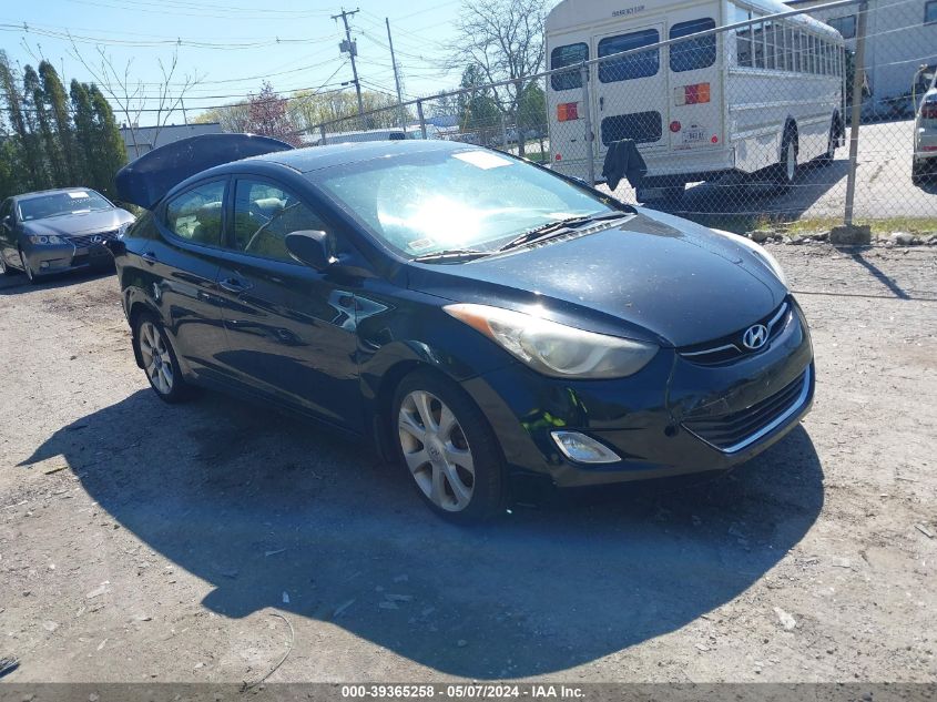 2013 Hyundai Elantra Limited VIN: 5NPDH4AE6DH423945 Lot: 39365258