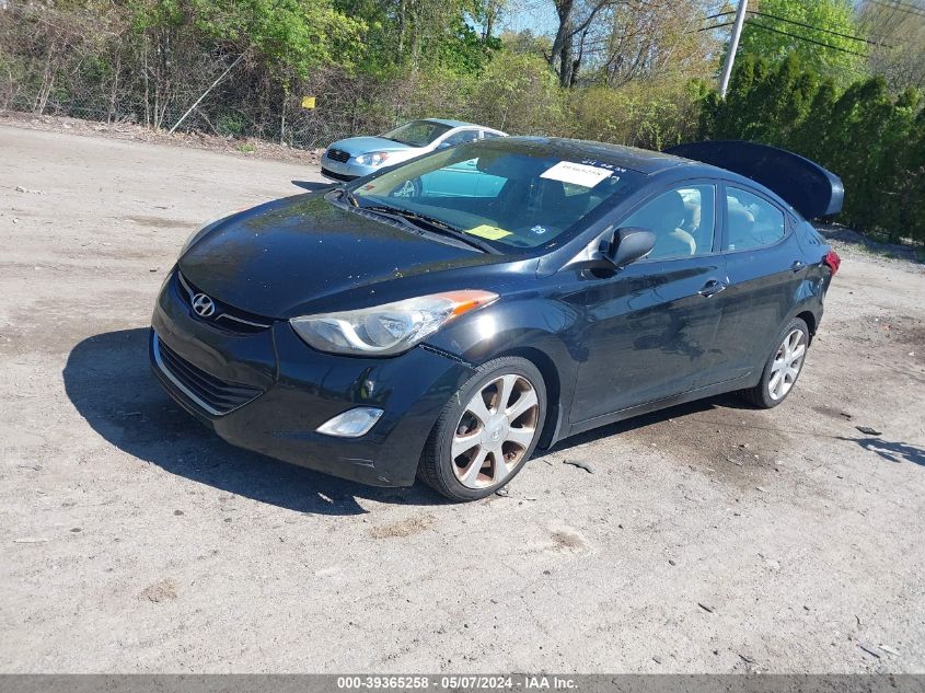 2013 Hyundai Elantra Limited VIN: 5NPDH4AE6DH423945 Lot: 39365258