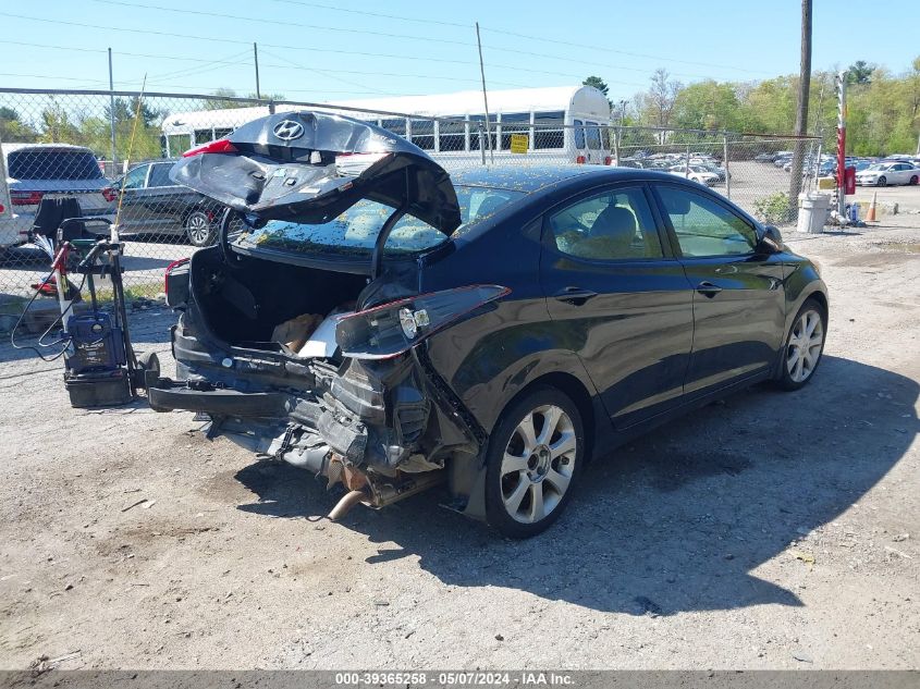 2013 Hyundai Elantra Limited VIN: 5NPDH4AE6DH423945 Lot: 39365258