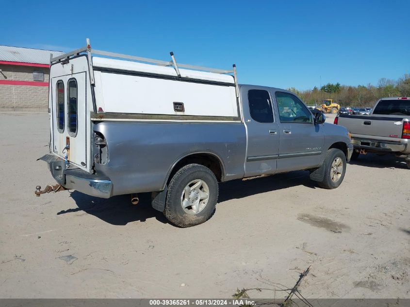 2001 Toyota Tundra Sr5 V8 VIN: 5TBBT44121S207037 Lot: 39365261