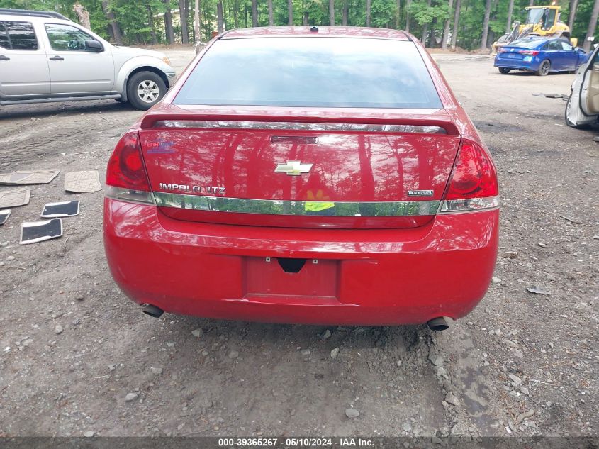 2008 Chevrolet Impala Ltz VIN: 2G1WU583889193521 Lot: 39365267