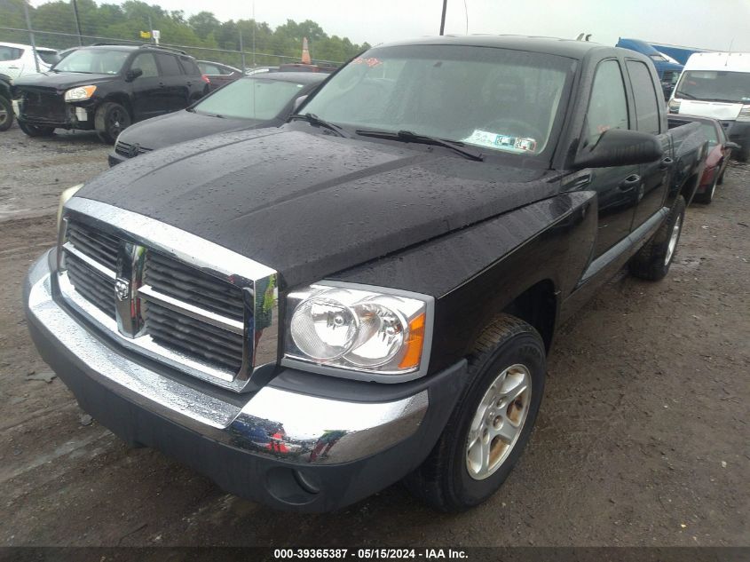 2005 Dodge Dakota Slt VIN: 1D7HW48K65S316387 Lot: 39365387