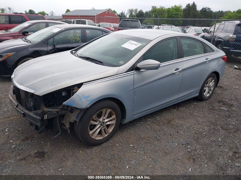 2013 Hyundai Sonata Gls VIN: 5NPEB4AC2DH584345 Lot: 39365389