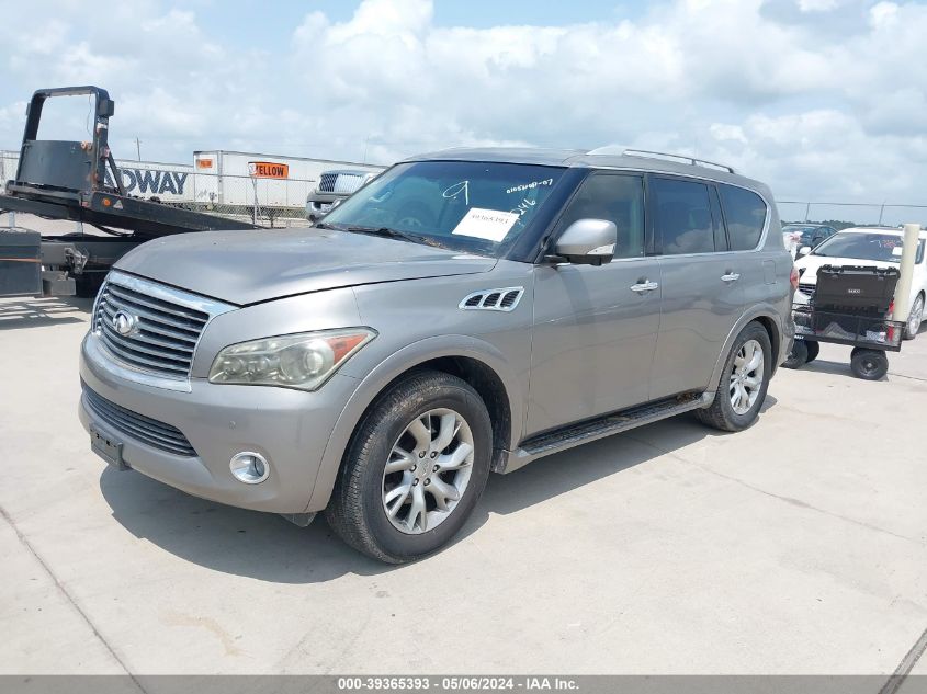 2012 Infiniti Qx56 VIN: JN8AZ2NF4C9519883 Lot: 39365393