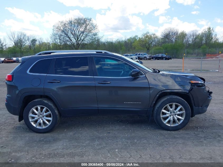 2016 Jeep Cherokee Limited VIN: 1C4PJMDS4GW120499 Lot: 39365400