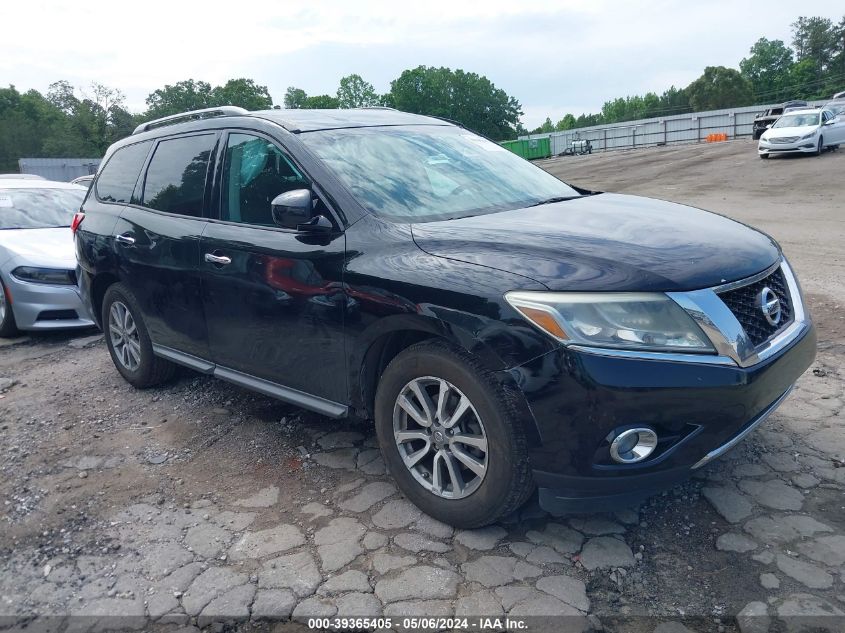 2013 Nissan Pathfinder Sv VIN: 5N1AR2MNXDC609849 Lot: 39365405