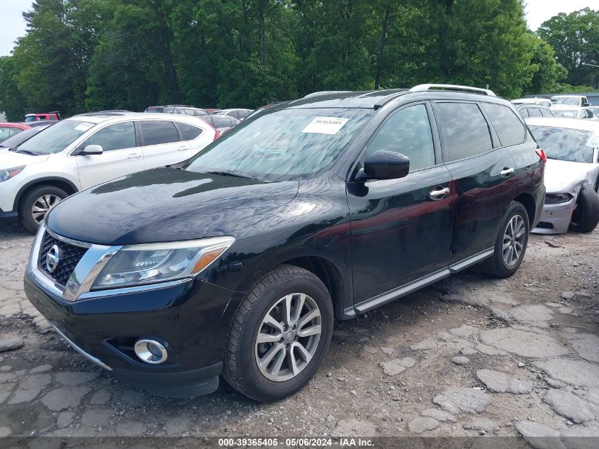 2013 Nissan Pathfinder Sv VIN: 5N1AR2MNXDC609849 Lot: 39365405