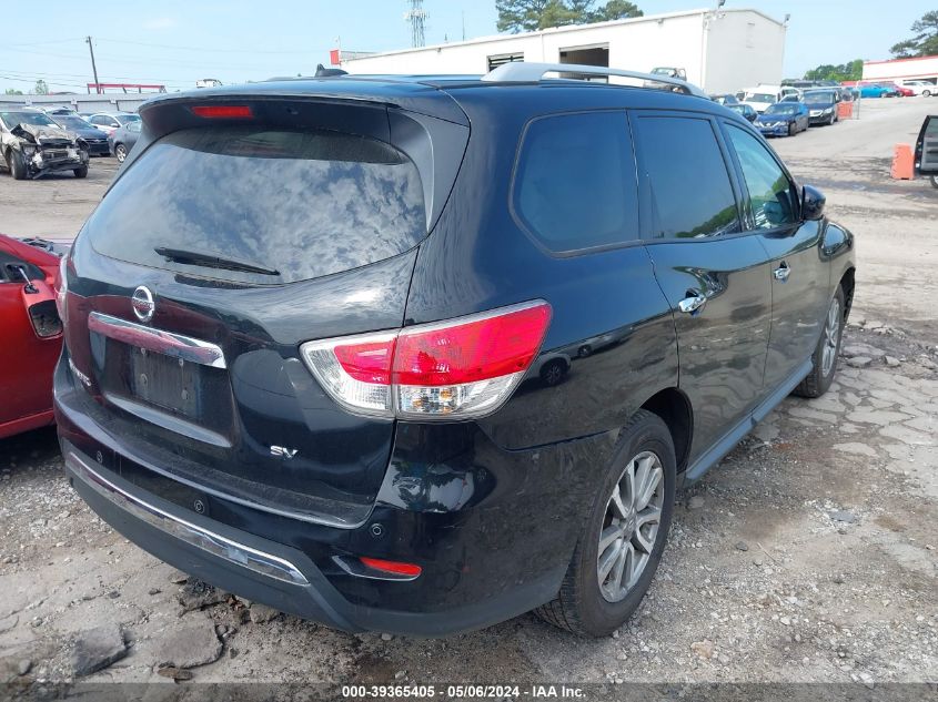 2013 Nissan Pathfinder Sv VIN: 5N1AR2MNXDC609849 Lot: 39365405