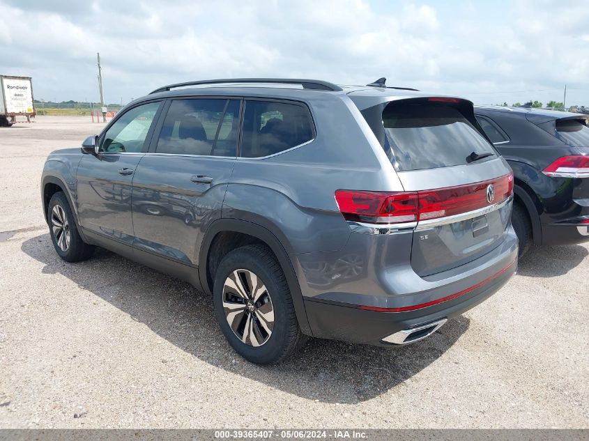 2024 Volkswagen Atlas 2.0T Se VIN: 1V2DR2CA9RC577501 Lot: 39365407