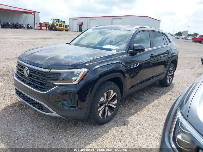 2024 Volkswagen Atlas Cross Sport 2.0T Se VIN: 1V2DE2CAXRC240458 Lot: 39365416