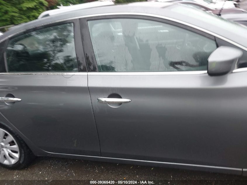 2017 Nissan Sentra Sv VIN: 3N1AB7APXHL654623 Lot: 39365420