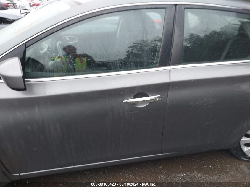 2017 Nissan Sentra Sv VIN: 3N1AB7APXHL654623 Lot: 39365420