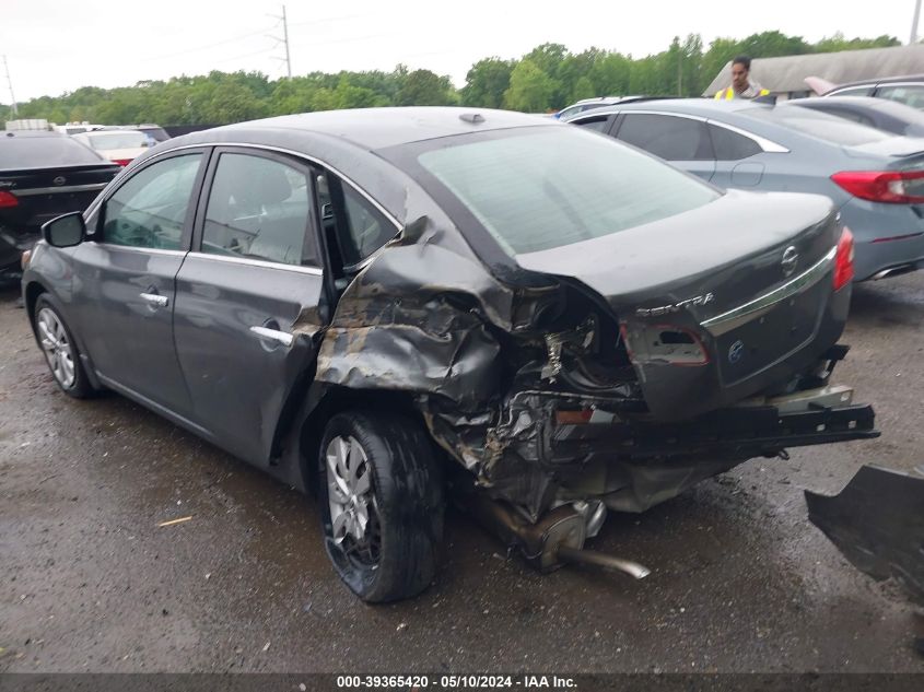 2017 Nissan Sentra Sv VIN: 3N1AB7APXHL654623 Lot: 39365420