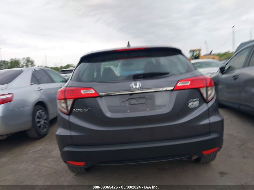 2022 Honda Hr-V Awd Lx VIN: 3CZRU6H34NM766275 Lot: 39365426