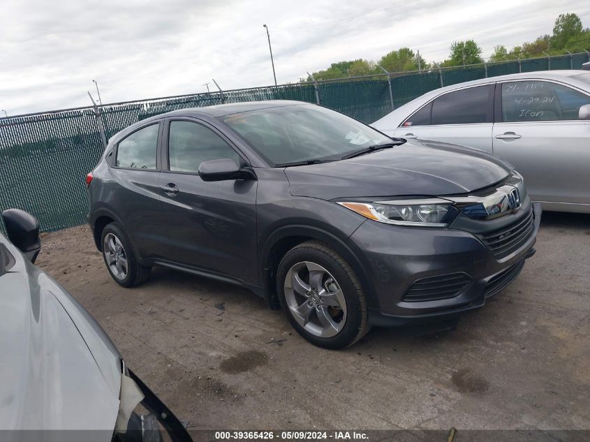 2022 Honda Hr-V Awd Lx VIN: 3CZRU6H34NM766275 Lot: 39365426