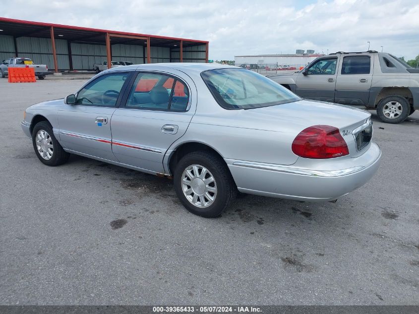 2001 Lincoln Continental VIN: 1LNHM97V91Y713930 Lot: 39365433