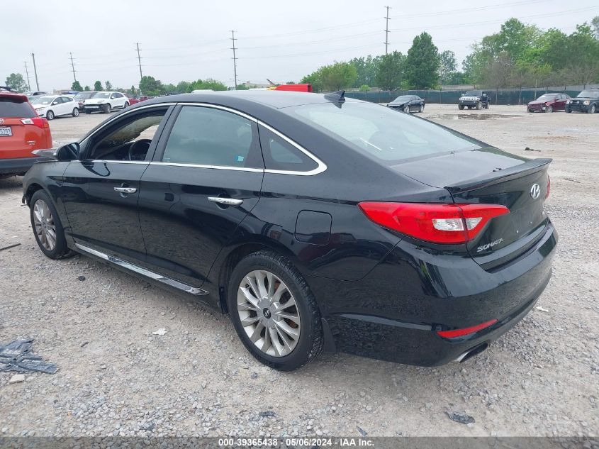 2015 Hyundai Sonata Limited VIN: 5NPE34AF1FH197019 Lot: 39365438