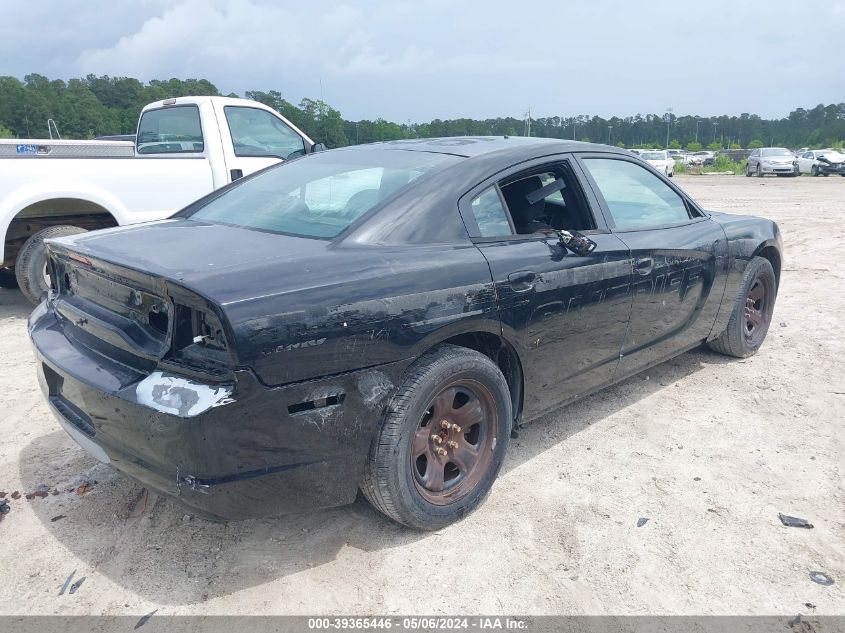 2012 Dodge Charger Police VIN: 2C3CDXAG1CH262846 Lot: 39365446