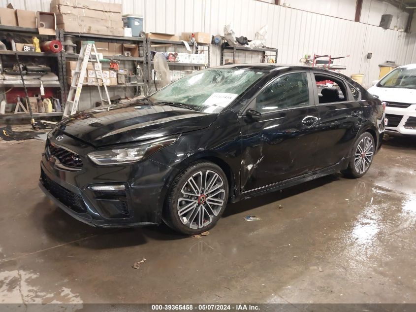 2020 Kia Forte Gt VIN: 3KPF44AC1LE239986 Lot: 39365458