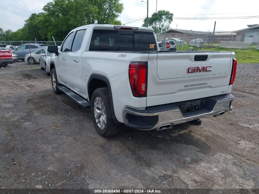 2020 GMC Sierra 1500 4Wd Short Box Slt VIN: 3GTU9DET5LG283836 Lot: 39365498