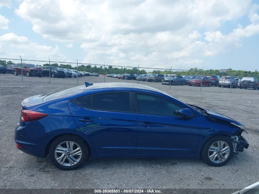 2020 Hyundai Elantra Sel VIN: 5NPD84LF6LH567600 Lot: 39365501