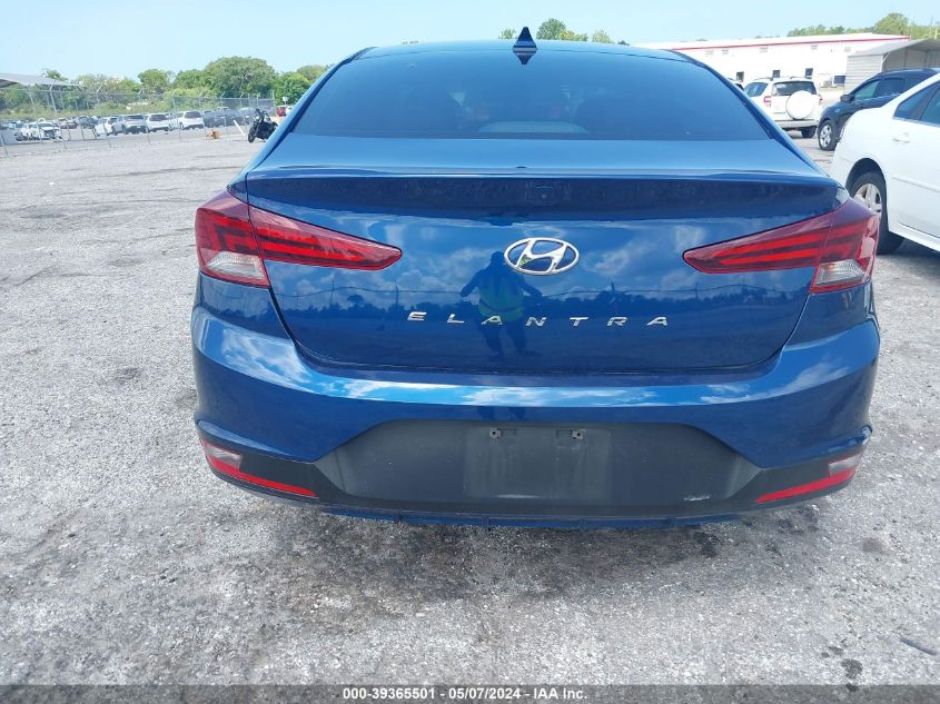 2020 Hyundai Elantra Sel VIN: 5NPD84LF6LH567600 Lot: 39365501