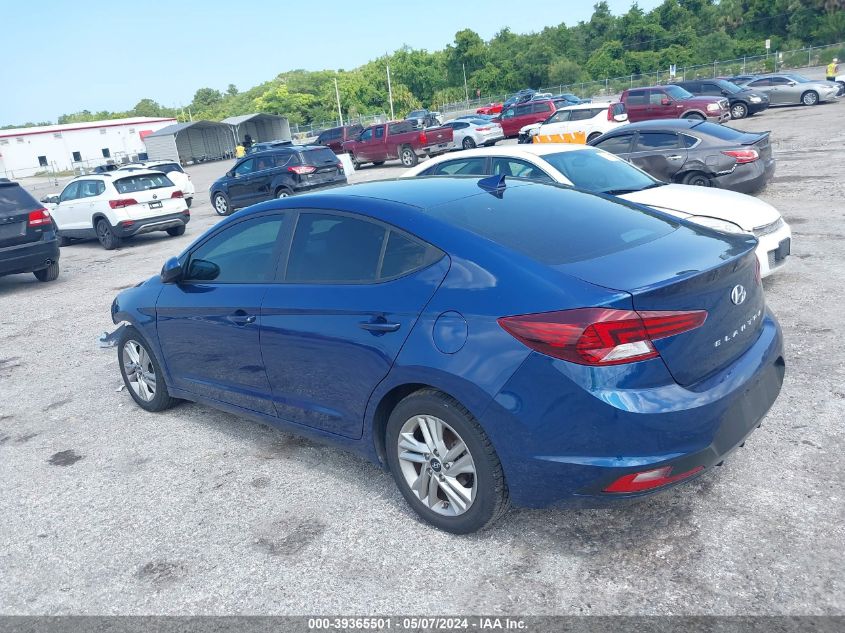 2020 Hyundai Elantra Sel VIN: 5NPD84LF6LH567600 Lot: 39365501