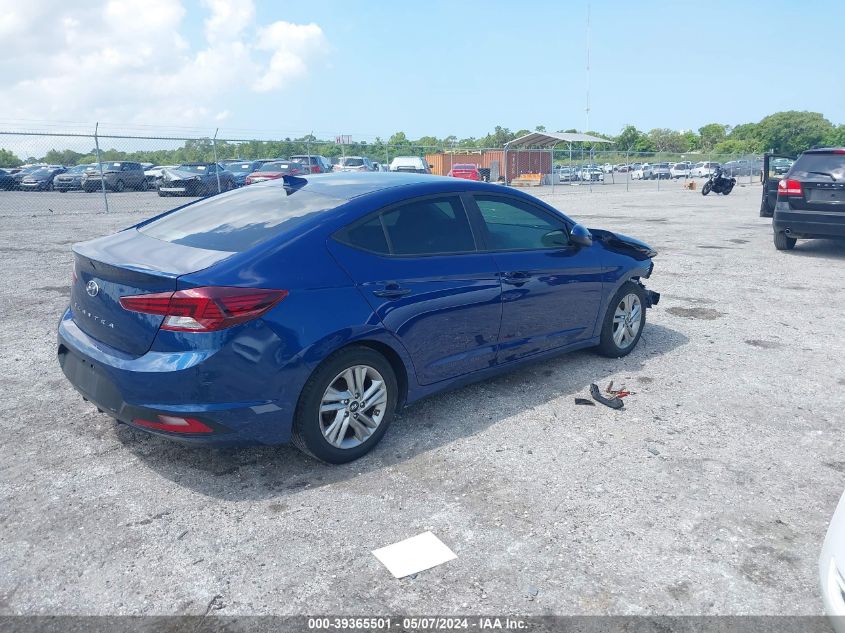 2020 Hyundai Elantra Sel VIN: 5NPD84LF6LH567600 Lot: 39365501