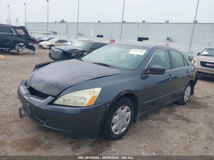 2003 Honda Accord 2.4 Lx VIN: 3HGCM56313G707383 Lot: 39365504