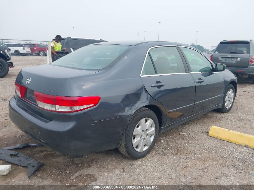 2003 Honda Accord 2.4 Lx VIN: 3HGCM56313G707383 Lot: 39365504