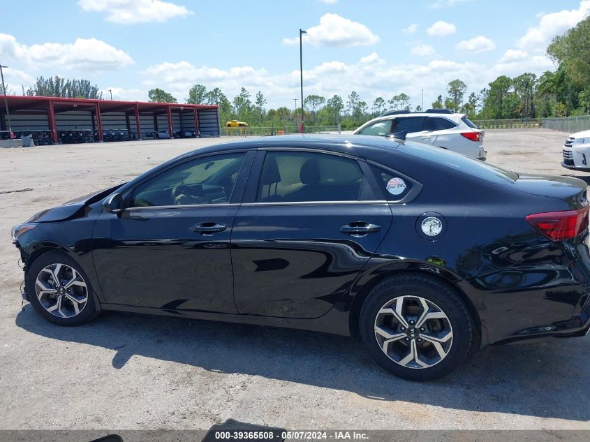 2021 Kia Forte Lxs VIN: 3KPF24AD3ME358784 Lot: 39365508