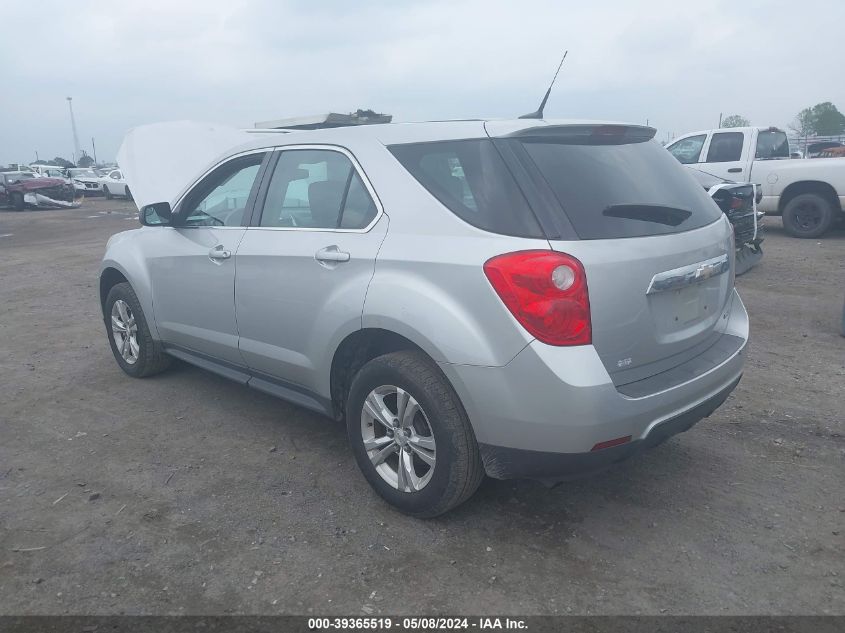 2012 Chevrolet Equinox Ls VIN: 2GNALBEK0C1257791 Lot: 39365519