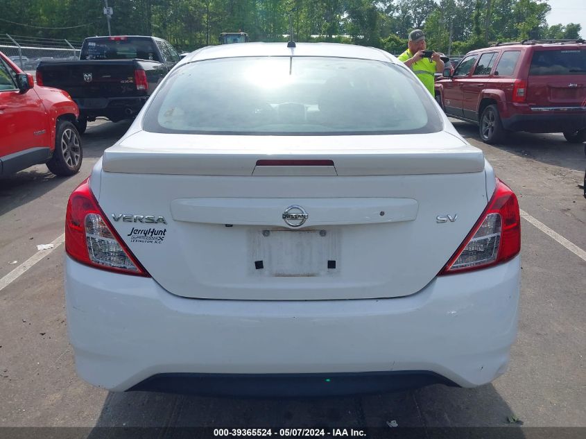 2019 Nissan Versa 1.6 Sv VIN: 3N1CN7AP8KL874088 Lot: 39365524