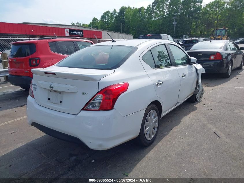 2019 Nissan Versa 1.6 Sv VIN: 3N1CN7AP8KL874088 Lot: 39365524