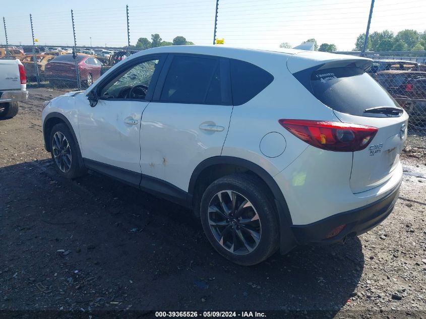 2016 Mazda Cx-5 Grand Touring VIN: JM3KE2DY7G0836363 Lot: 39365526