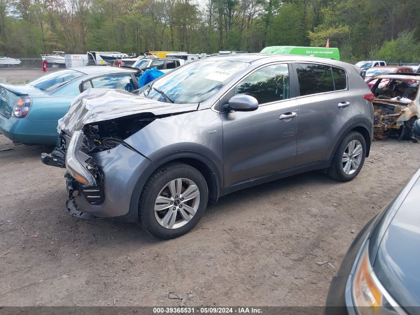 KNDPMCAC7H7246883 2017 KIA SPORTAGE - Image 2