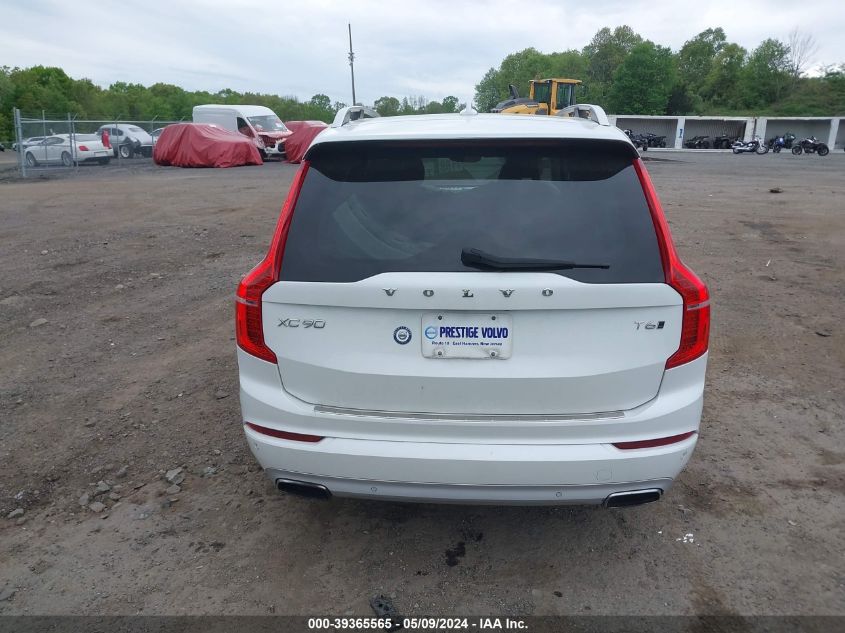 2016 Volvo Xc90 T6 Momentum VIN: YV4A22PK2G1088522 Lot: 39365565