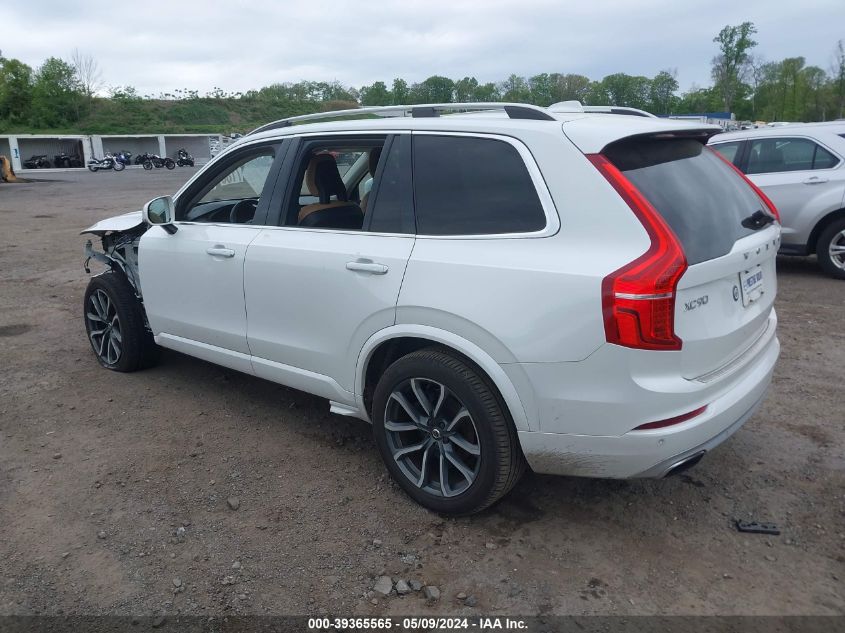 2016 Volvo Xc90 T6 Momentum VIN: YV4A22PK2G1088522 Lot: 39365565