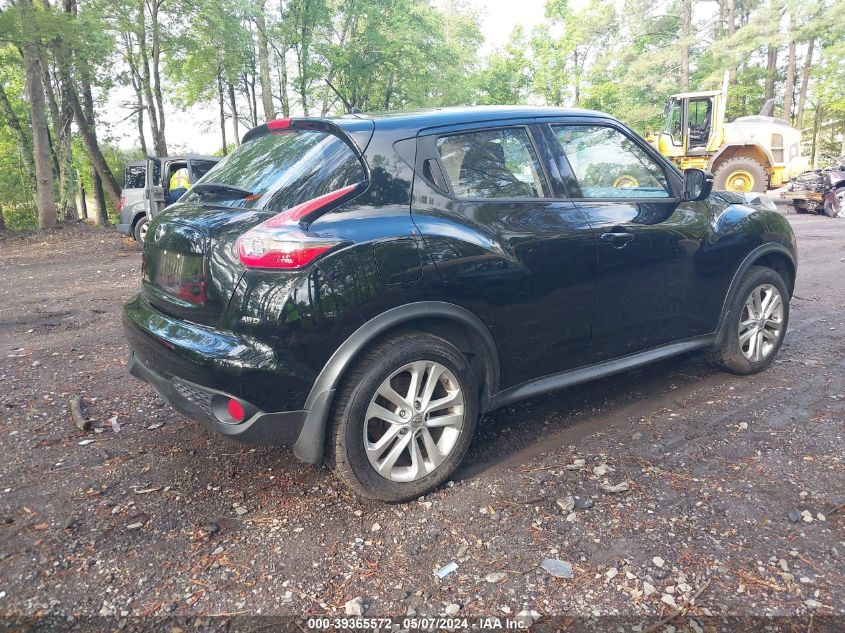 2016 Nissan Juke S VIN: JN8AF5MV4GT658830 Lot: 39365572