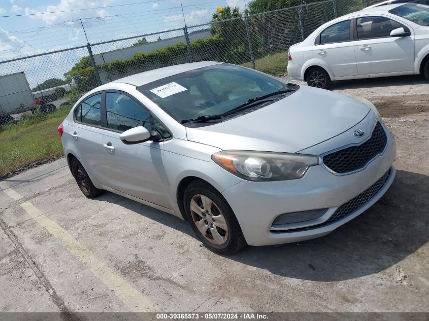 2016 Kia Forte Lx VIN: KNAFK4A64G5466975 Lot: 39365573