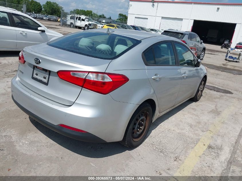 2016 Kia Forte Lx VIN: KNAFK4A64G5466975 Lot: 39365573