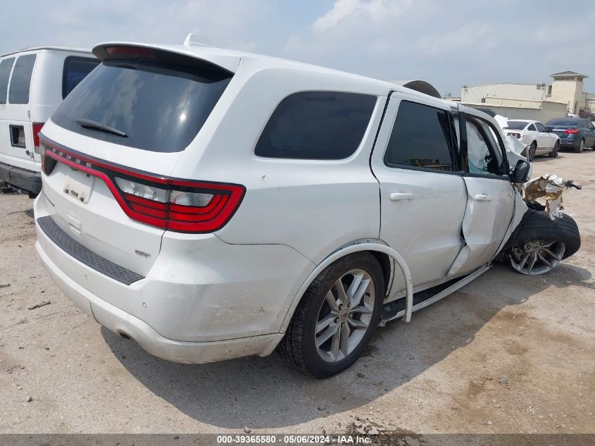 2022 Dodge Durango Gt Plus Rwd VIN: 1C4RDHDG1NC218309 Lot: 39365580