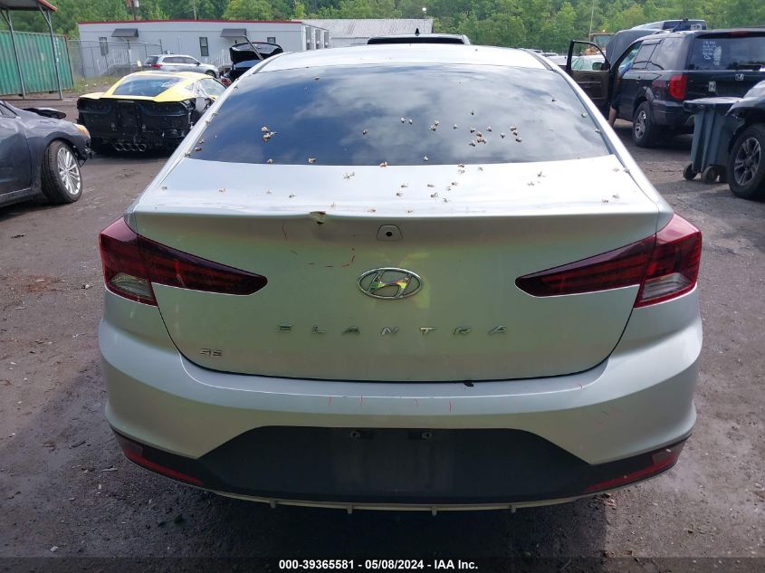 2019 Hyundai Elantra Se VIN: 5NPD74LF7KH416671 Lot: 39365581